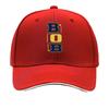 Bold Bob Minimal Letter StateUnisext Sandwich Baseball Cap Sun Cap Outdoor Workouts Hat