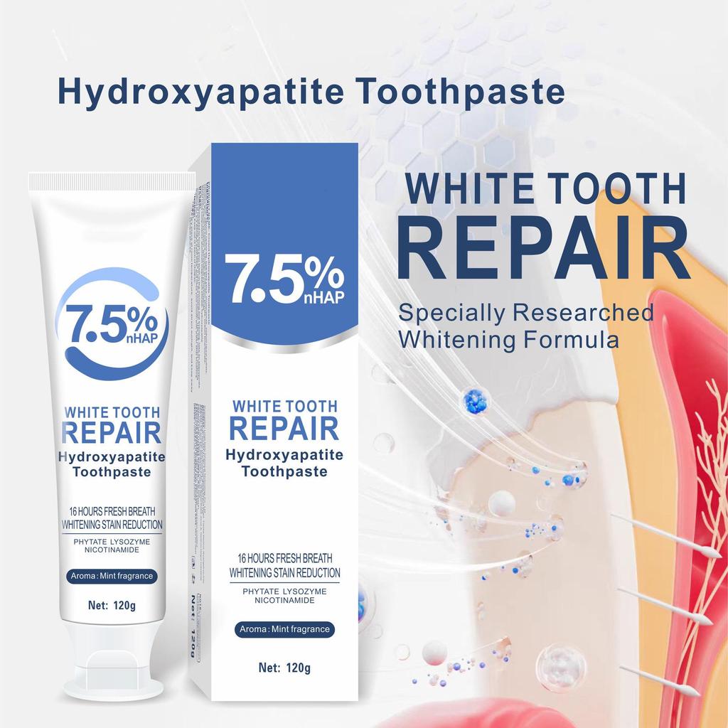 Source Yaya Shi SP-4 Whitening Toothpaste with Probiotics for Fresh Breath and Cleaning.