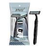 Two-Layer Disposable Hotel Razor: Clog-Free, Quick & Convenient for Business Trips