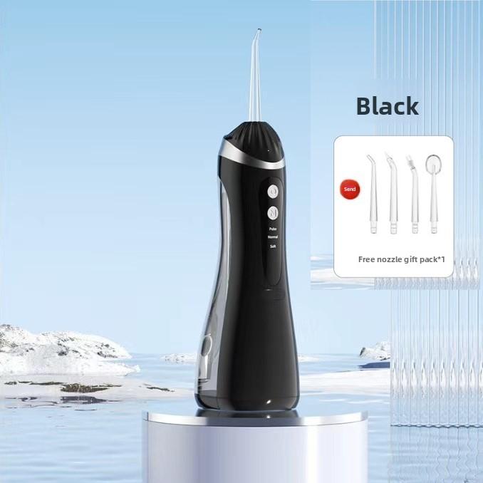 High pressure electric tooth flusher portable tooth washer