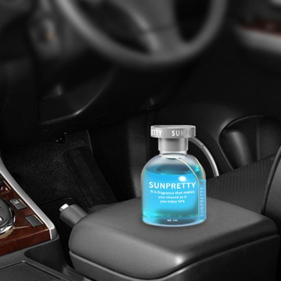 65 ml bilparfym påfyllningsbar Olika dofter glasflaska 7 dofter bilparfym för hem