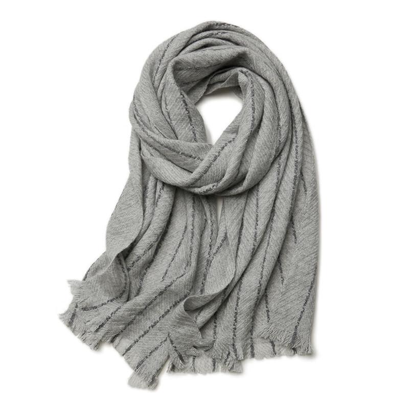 

G·TENNA Women s Herringbone Cashmere Scarf NXC342 45x180 CM