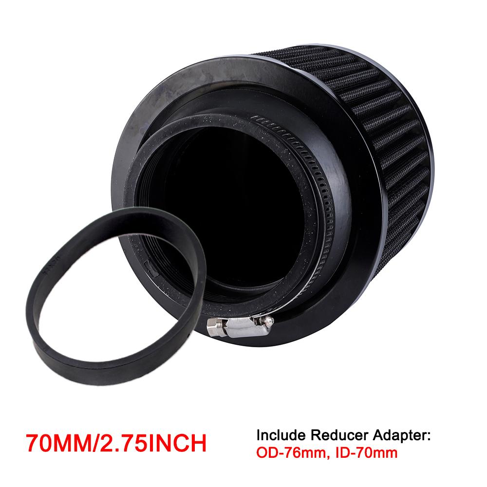 R-EP Universal Car Air Intake Filter 76MM 70mm 65mm Performance High Flow Filters for Cold Air Intake 3inch 2.75inch 2.5inch