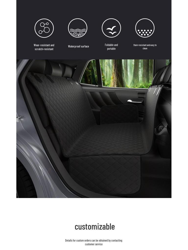 Scratch-Proof Waterproof Car Pet Mat for Dogs