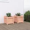 Planters 2 Pcs Solid Douglas Fir Wood