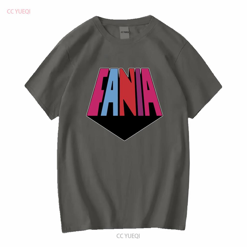 FANIA ALL STARS Latin Salsa Retro Vintage T Shirt Long or Short Sleeves Vintage Washed Homme Soft Stylish Versatile