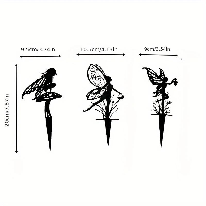 Cross Metal Ground Insert Sign for Garden Decoration