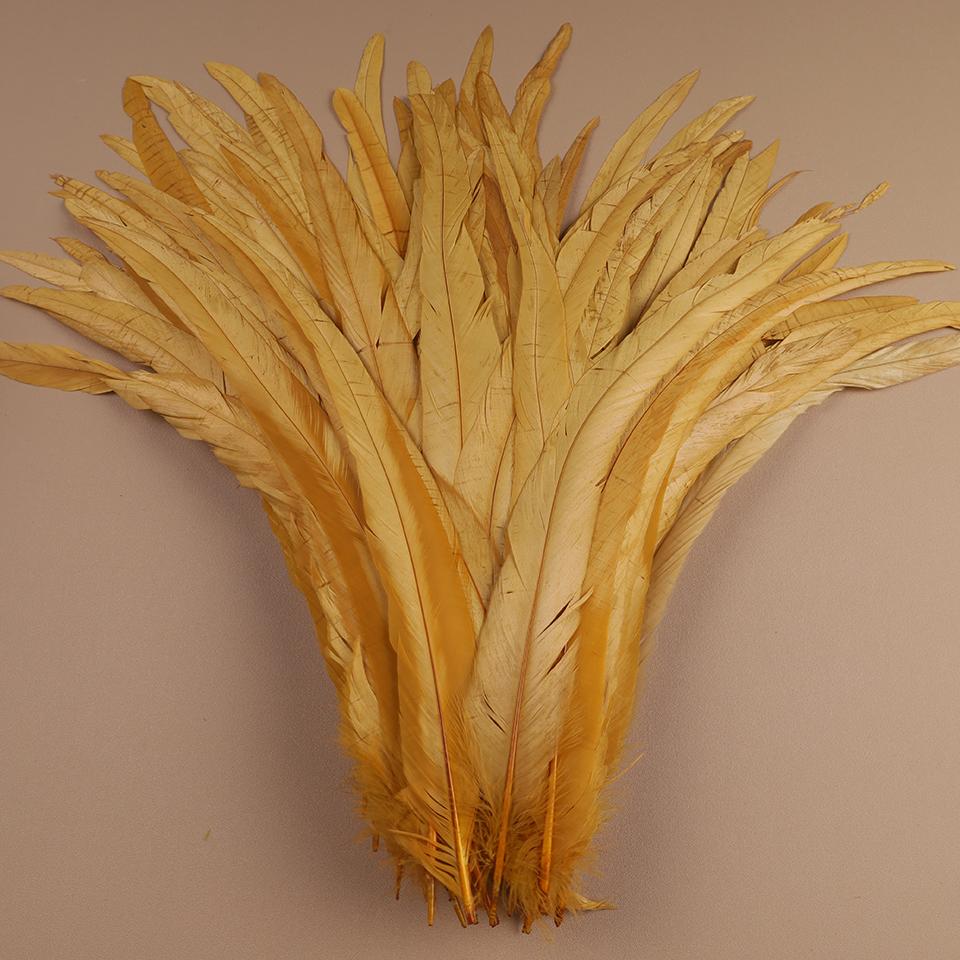 Rooster Feathers 35-40cm 40-45cm Handicraft Crafts DIY Natural Feather Handwork Party Plume Carnival Decoration