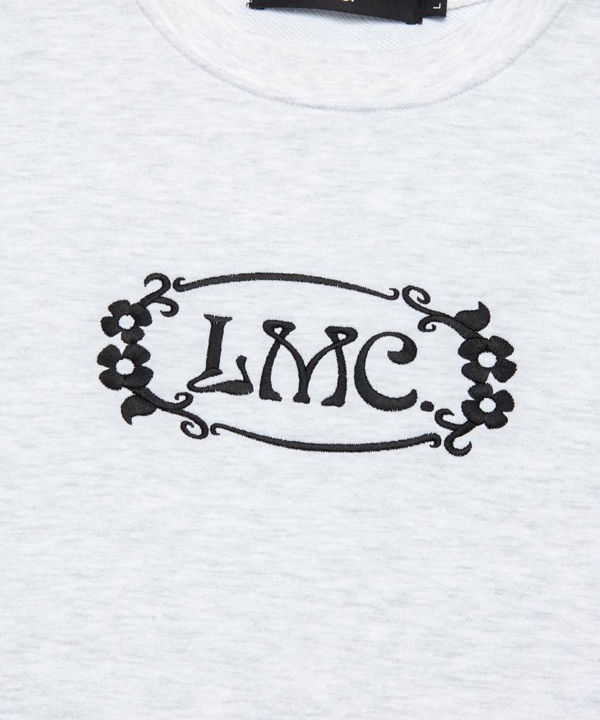 LMC Flower Oval Sweatshirt Light Heather Gray