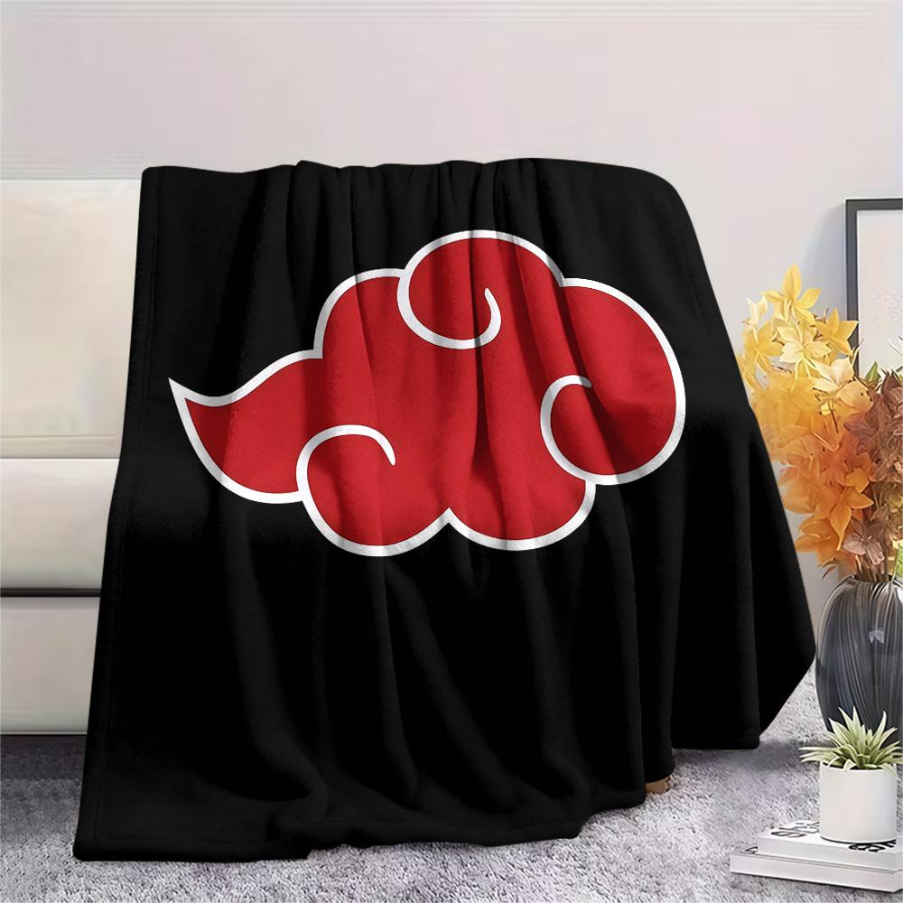 1PC Naruto Patterned Flannel Blanket Suitable For All Seasons For Home Decor Warmth And Comfort Gifts Holiday Present