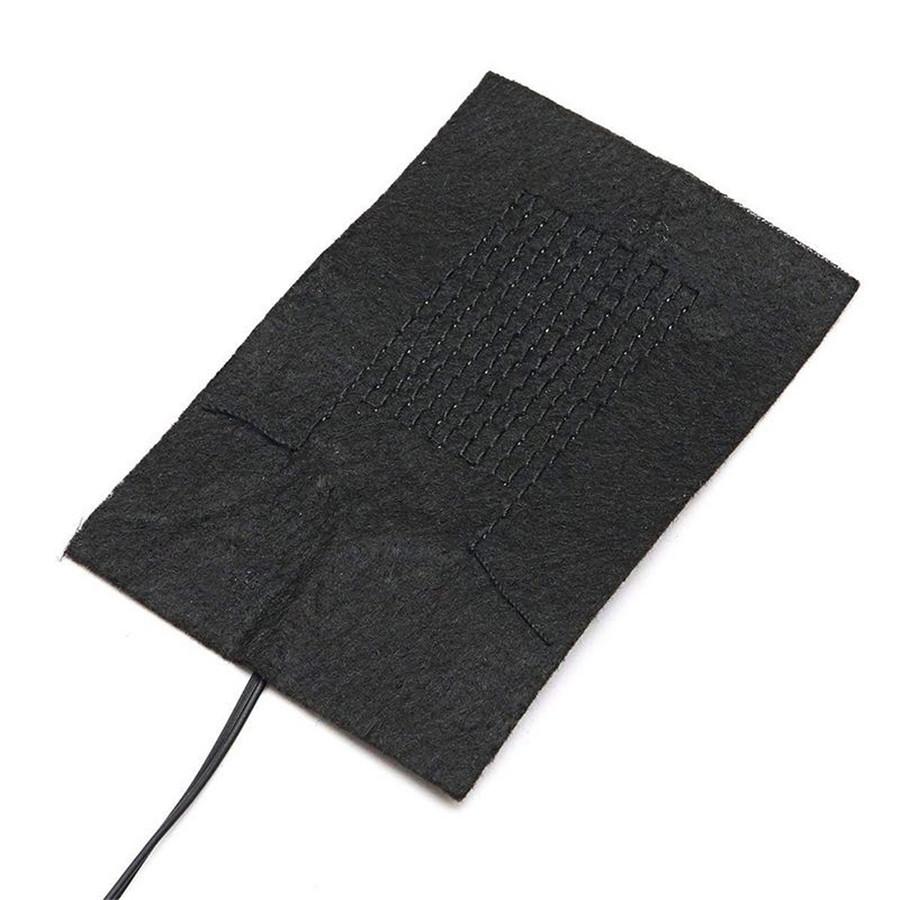 1 Set Electric Heating Pads 8.5W Driving in Winter Thermal Clothes Warmer Heated Jacket Mobile Warming Gear Switch For DIY Heated Clothing