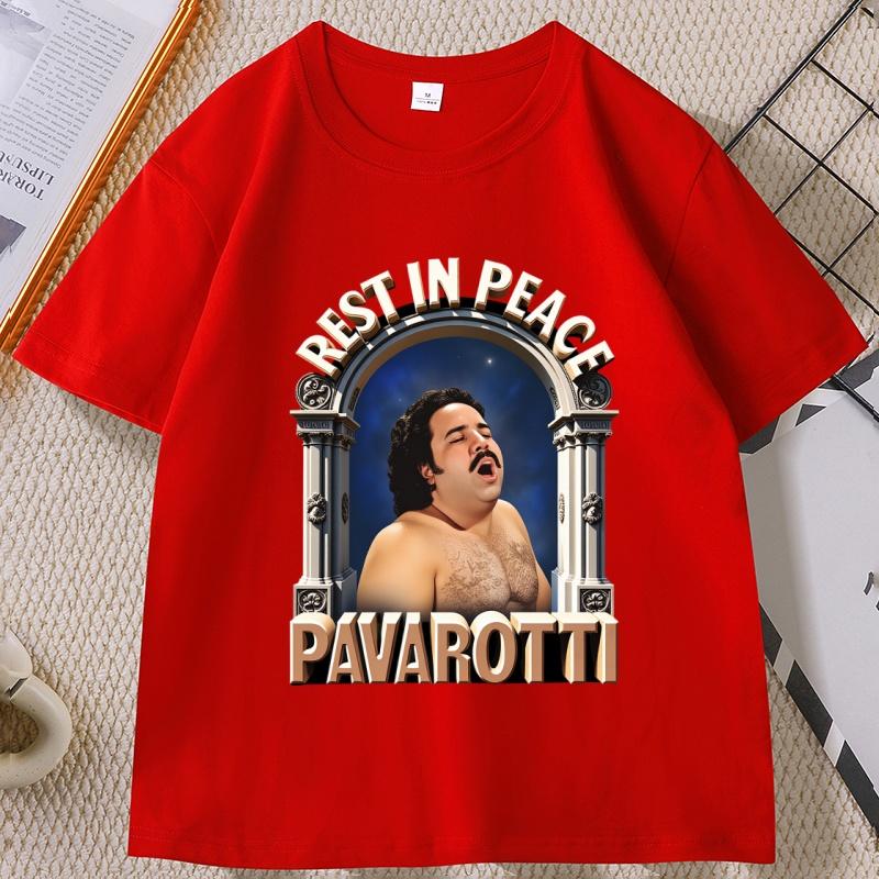 Funny Ron Jeremy TShirt Meme Tee Shirt Rude Opera Tenor T Shirt Casual Loose Cotton Short Sleeve Tshirt Streetwear S