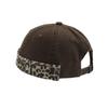 Cappello da proprietario a stampa leopardata di nicchia americana moda di strada cappello a melone yuppie cappello in pelliccia da uomo versatile casual cappello hip hop bambini