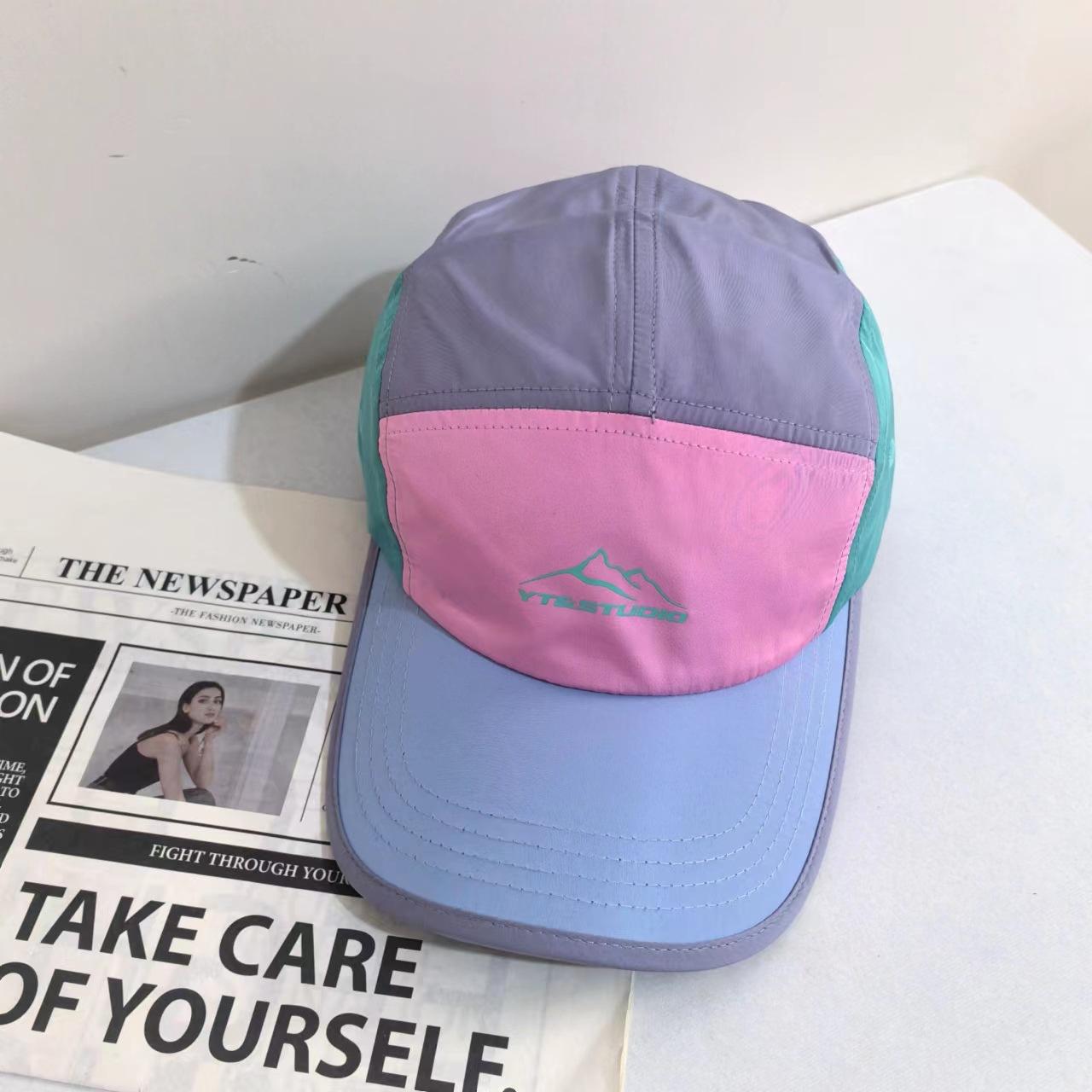 

Повседневная универсальная бейсболка для кемпинга Shade Ball, мужская модная тенденция, весна-лето, ретро, для спорта на открытом воздухе, быстросохнущая кепка M（56-58cm） синий