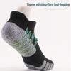 Enhanced Non-Slip Running Socks: Thick, Sweat-Absorbent, Breathable Cotton for Professional Sports