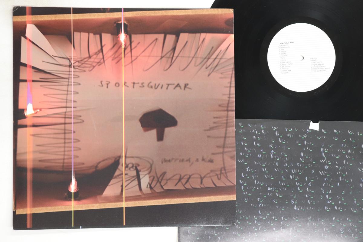 

LP Record SPORTSGUITAR - Married, 3 Kids OLE2431 Matador 1997 US Japanese Pop/Rock Used