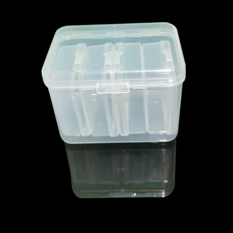 15-Compartment Clear Plastic Bead Organizer: Portable Jewelry and Craft Storage Box