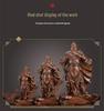 Guan Yu Wealth Statue: Home & Office Decor, Prosperity Symbol, Worship Item, Perfect for Shops & Business Openings