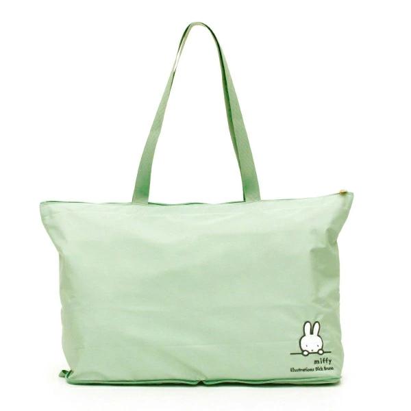 Miffy Folding Tote Bag Mint Face Bag