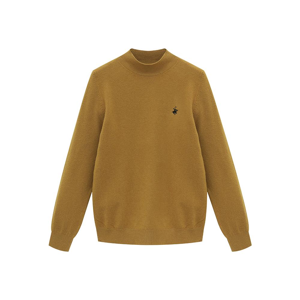 BHPOLOCLUB Women'S Soft Plain Mock Neck Knit Tk312