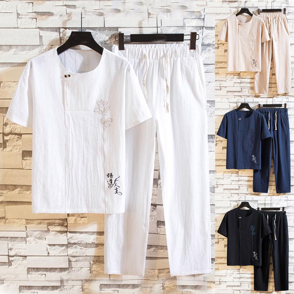 Short Sleeve Shorts Fashion Comfortable Summer Suit,2019 New Men's New Cotton and Hemp Suit Mens New Cotton and Hemp Suit Short Sleeve Shorts Fashion Comfortable Summer Suit Sunsee-1 Short Sleeve Shorts Fashion Comfortable Summer Suit,2019 New Men's New Cotton and Hemp Suit Mens New Cotton and Hemp Suit Short Sleeve Shorts Fashion Comfortable Summer Suit Sunsee-1