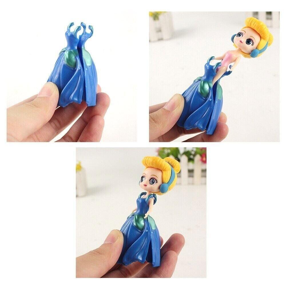 Dress Up Princess Toy With Changeable Clothes Doll Princess Doll Children Little Girl Birthday Gift