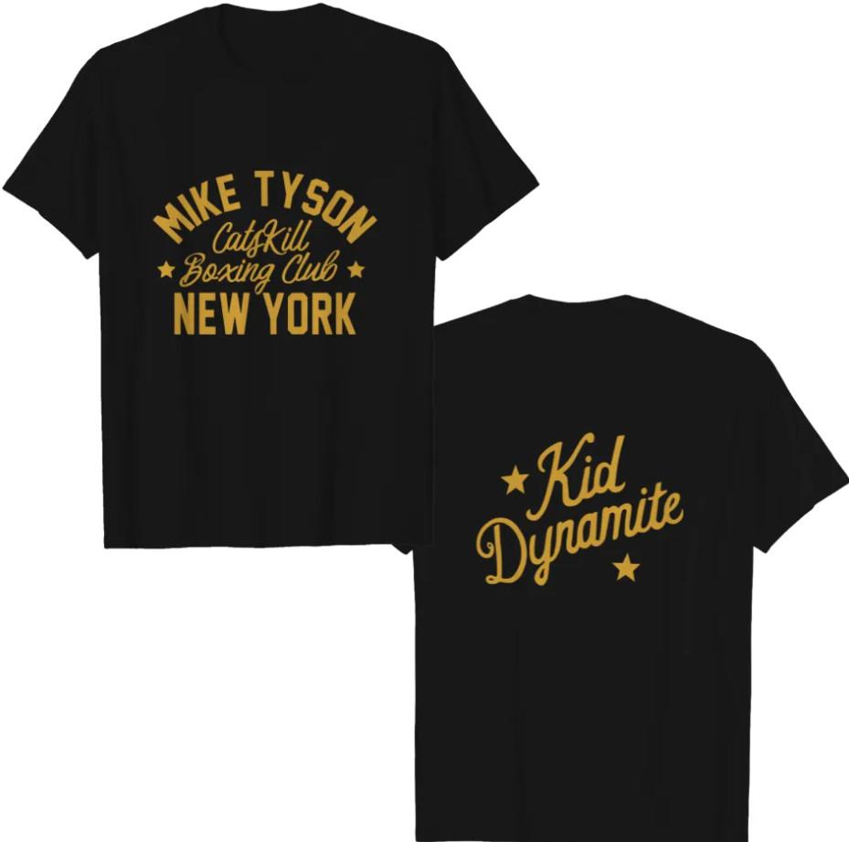 Kid Dynamite Classic Mike Tyson Front & Back Graphic Unisex T-Tshirt Unisex T-Shirt XXXL