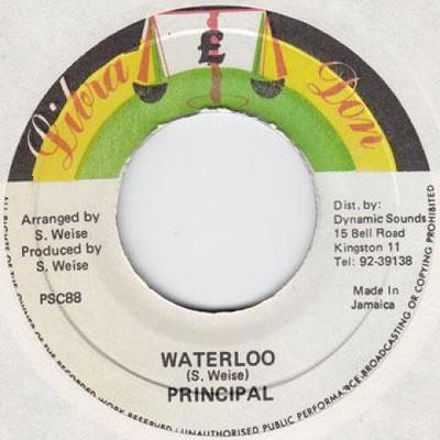7-Zoll Schallplatte PRINCIPAL - Waterloo PSC88 Libra Don 1988 Jamaika Reggae, Ska & Dub