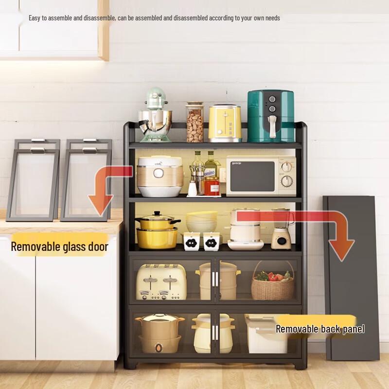 Beifu 5-Tier Stainless Steel Kitchen Storage Rack