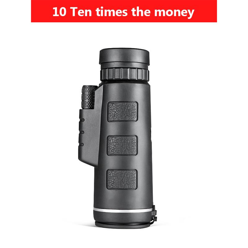 

Telescope Monocular 40X60 Zoom Monocular Binoculars Low light night vision Pocket Monocular Telescope for Outdoor Sports Camping
