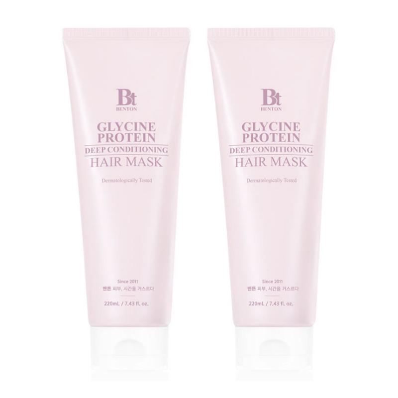 

BENTON Glycine Protein Deep Conditioning Hair Pack 220ml × 2 (LPP Professional Damage Repair Treatment)