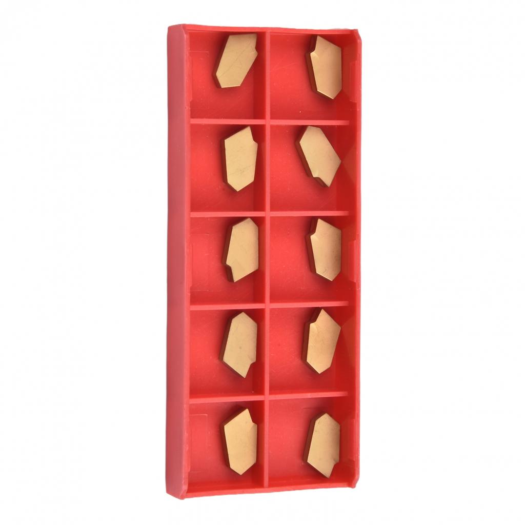 10 Pcs ZQMX 3N11-1E SP300 GTN-3, 3mm Cut-Off Grooving Carbide Inserts CNC Tools