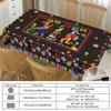 1 Piece, Mexican Day of the Dead Marigold Sugar Skull Tablecloth, Day of the Dead Decoration, Halloween Decorationzyc