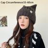 Elastic Knitted Wool Cap Windproof Winter Hat Fashion Ear Protection Cap  Outdoor