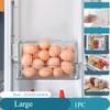 Refrigerator Organizer Bins Fruit Food Sort Storage Box Transparent Egg Storage Box Freezer Kitchen Fridge Storage Organizer