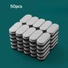 50 Pcs Mini Nail Files Block 100/180 Grit Sponge Buffers for Acrylic Nails Buffing Block Double Sided DIY Salon Manicure Tools