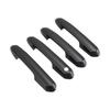 Cars Accessories Door Handle Cover  For Toyota RAV4 - Carbon Fiber Silver Car Decoration Styling Upgrade Modify A Car