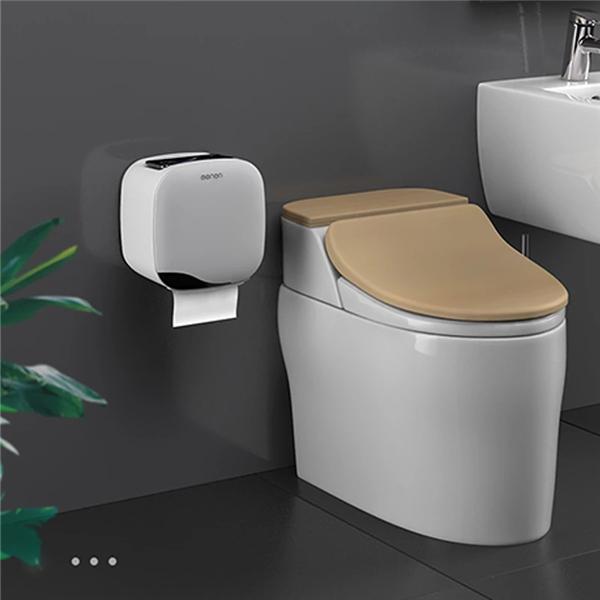 Punch-free Toilet Paper Holder Box Waterproof Storage Toilet Paper Storage Rack Paper Towel Kitchen Bathroom Storage Box