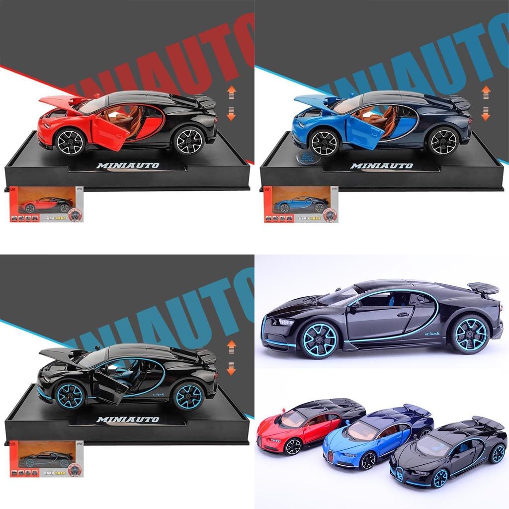 Exquisite Sammlungen 132 Bugatti Gt Legierung Diecast Automodell Mit Sound- und Lichtfunktionen