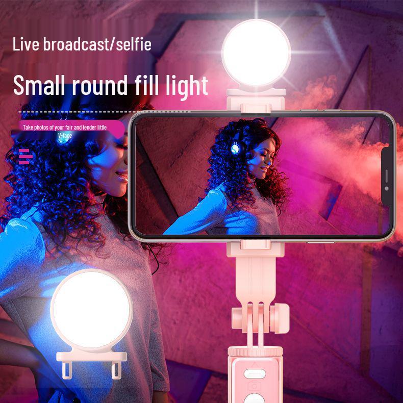 Tragbarer Bodenständer-Selfie-Stick & Stativ für Outdoor-Live-Übertragung