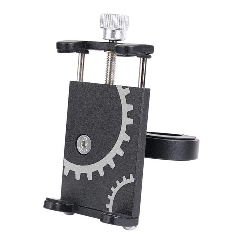 Aluminum Alloy Bicycle & Motorcycle Mobile Phone Holder - Multifunctional Navigation Mount