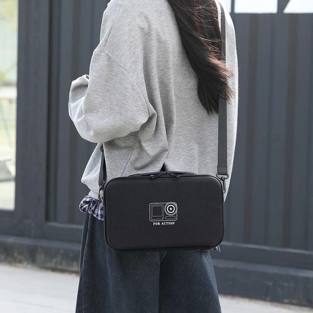 EVA Shoulder Bag Anti-pressure Carrying Suitcase Camera Storage Box for DJI Osmo Action 6 Camera