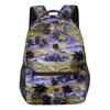 Cartoon Kpop Youthful School Bags Unisex Hawaiian Elements Travel Bags 3D Print Oxford Waterproof Notebook Shoulder Backpacks