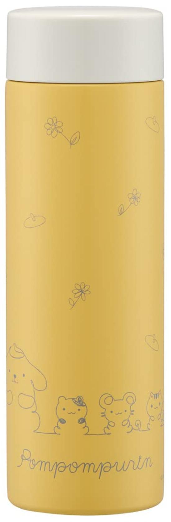 

Skater Pompompurin Mug, 350ml, Ultra-Lightweight Stainless Steel Water Bottle, Sanrio Style 4-A