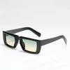 Luxury Men Women Designer Shades Polished Sun Glasses UV400  Retro Vintage Shades Custom Logo Square Sunglasses
