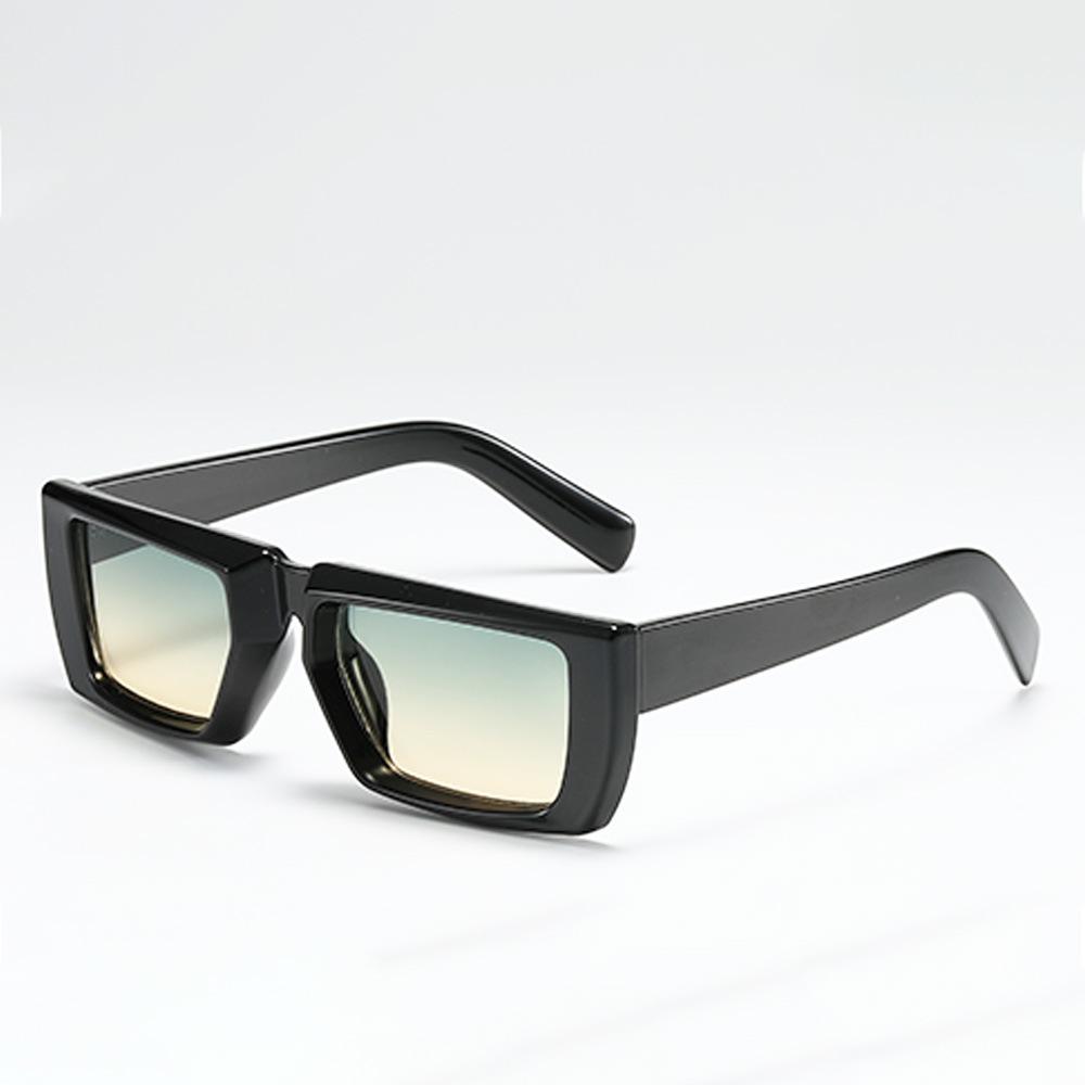 Luxury Men Women Designer Shades Polished Sun Glasses UV400  Retro Vintage Shades Custom Logo Square Sunglasses