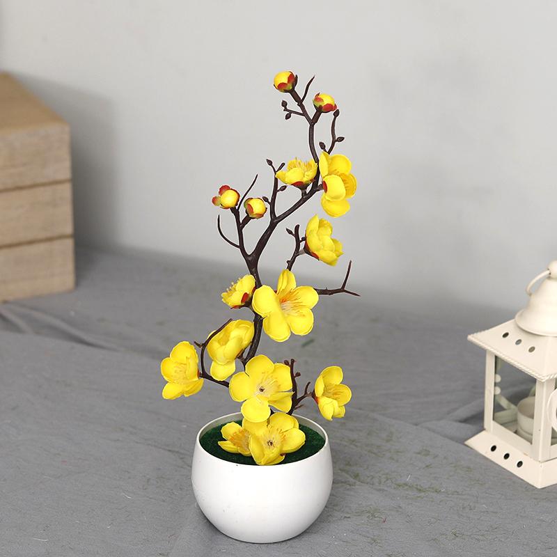 30 cm Künstliche Pflanzen Bonsai Kleiner Baum Simulation Topfpflanzen Kunstblumen Tisch Topfschmuck Heimdekoration Hotelgarten