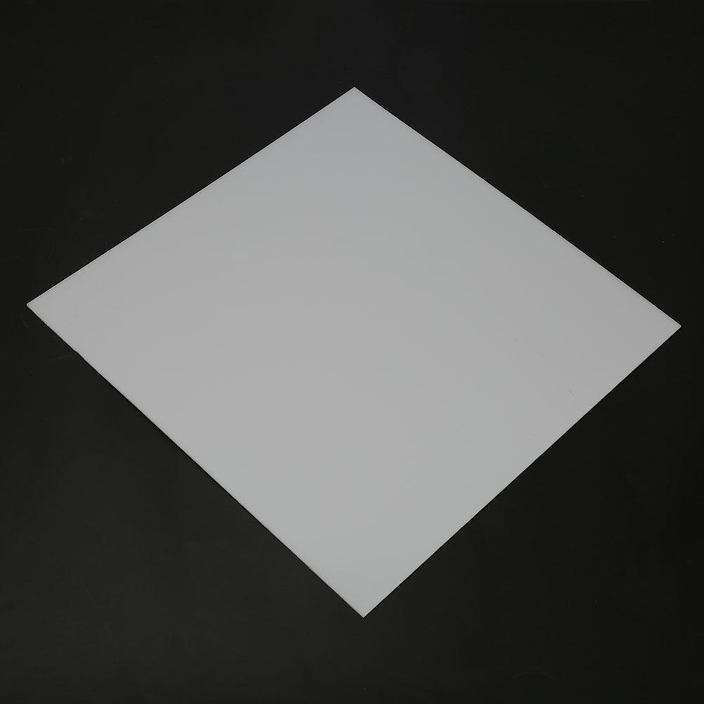 2x300x300mm White Polyoxymethylene Board POM Engineering Plastic Plate Sheet