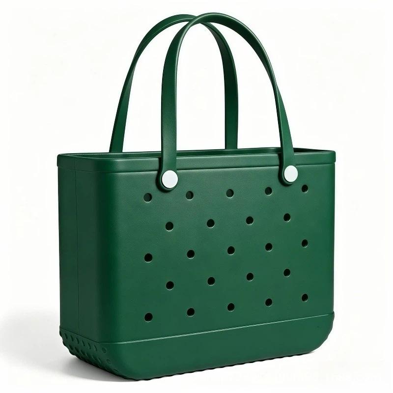 Borsa da Spiaggia EVA Grande Capacità Borsa a Rete Donna Borsa da Viaggio Custodia Accessori Fai-da-te Impermeabile Leggera