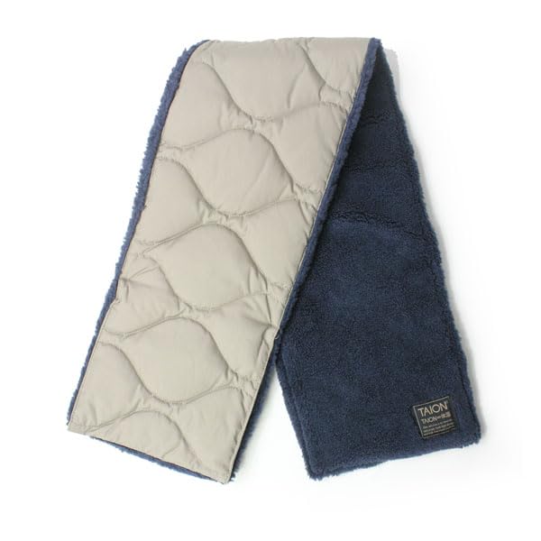 Taion Down Black x Painted One Size R201ML-1 Muffler, Camo,